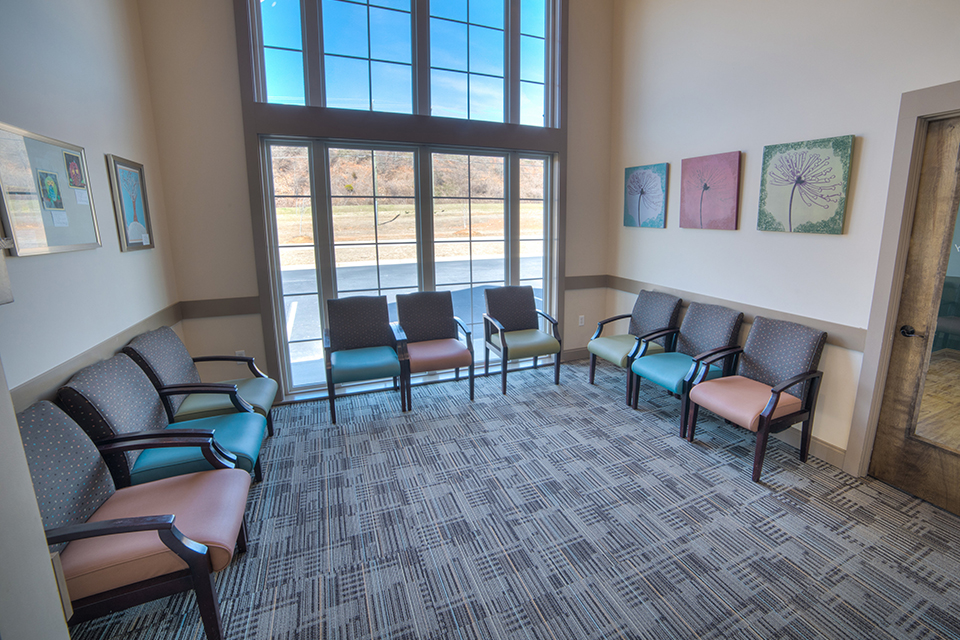 Seneca Office waiting room